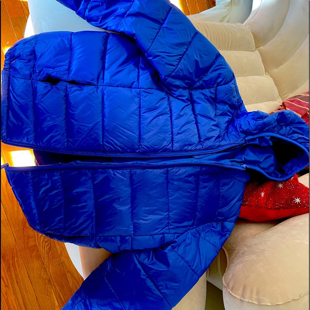 Boys blue winter coat